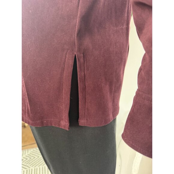 Allison Taylor Womens Stretch Button-Up Blouse - Small - 97% Polyester 3% Spande - Picture 4 of 15